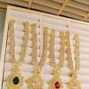 WhatsApp Image 2025-09-20 at 18.18.39_a96dc971 Elegant Gold-Plated Pink Stone Necklace Set with Earrings & Pendant