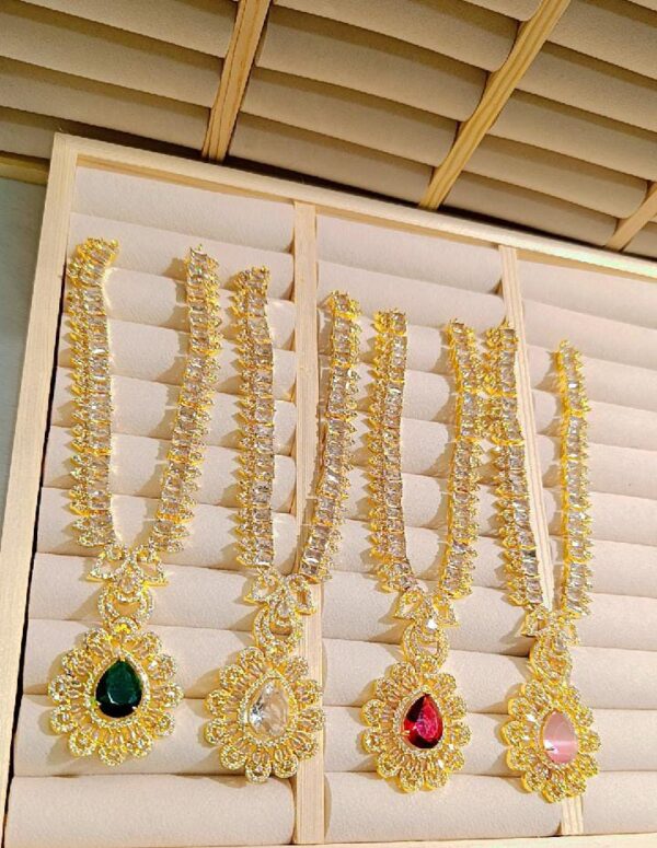 WhatsApp Image 2025-09-20 at 18.18.39_a96dc971 Elegant Gold-Plated Pink Stone Necklace Set with Earrings & Pendant